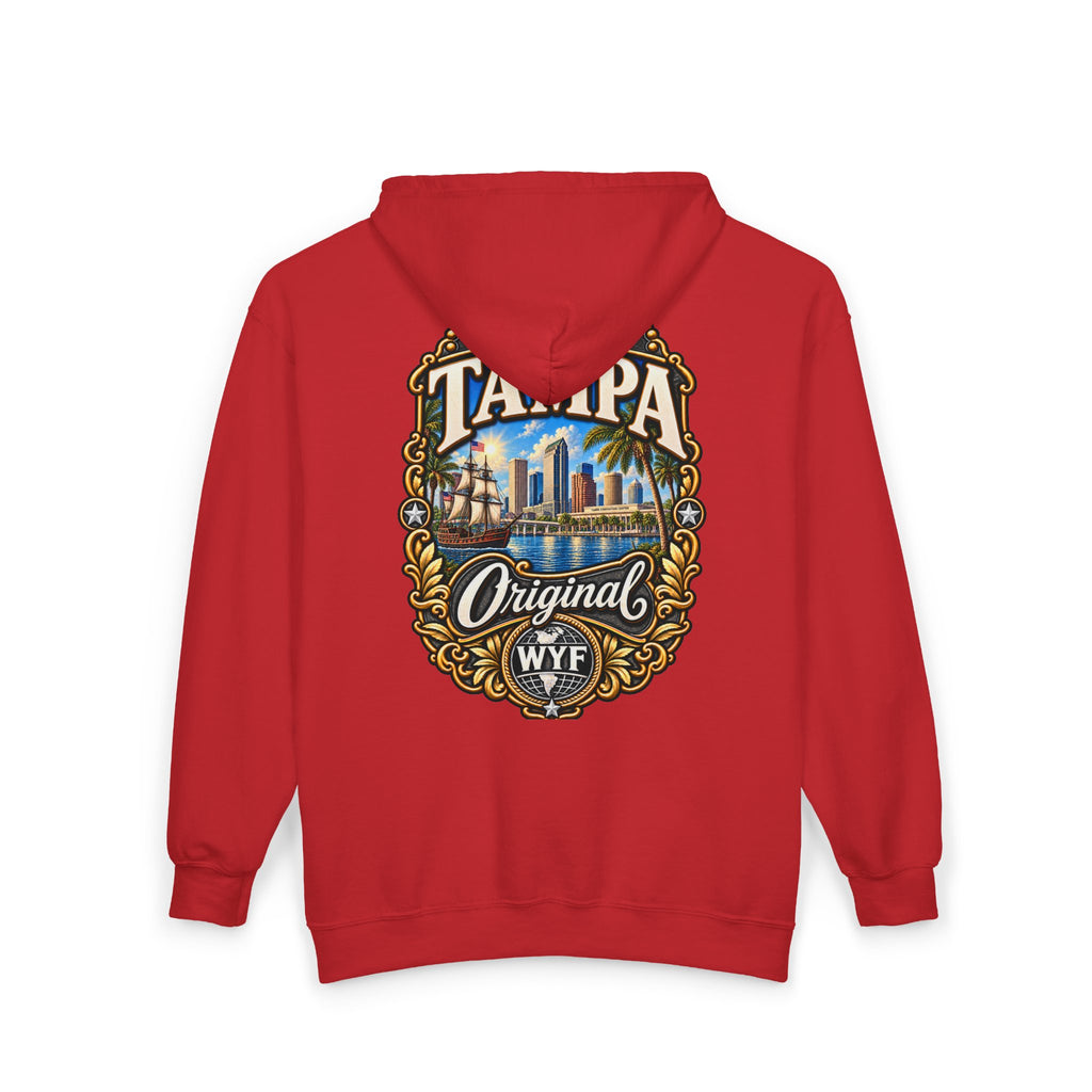 WYF Tampa Full-Zip Hoodie | Tampa Souvenir & Where You From Streetwear
