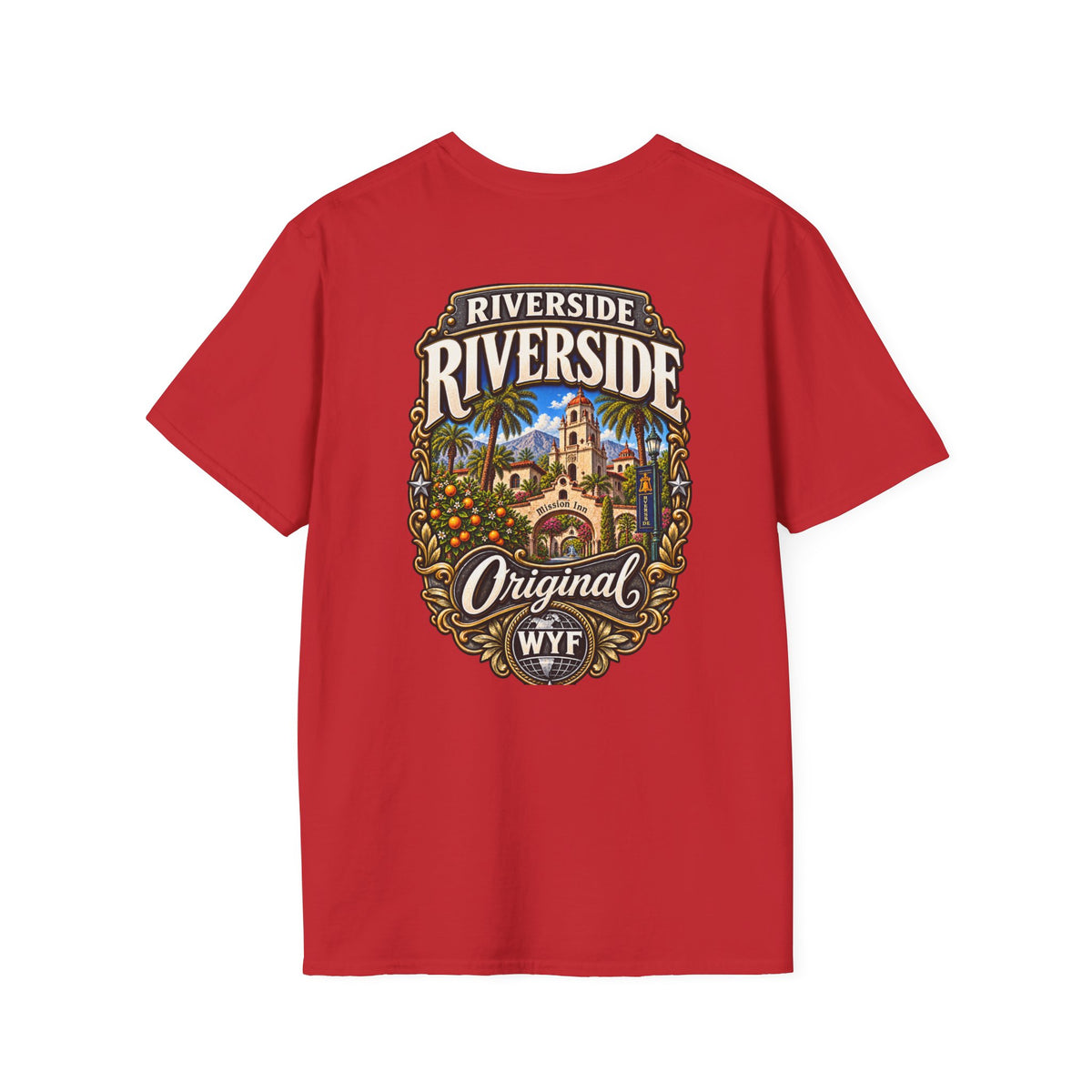 WYF Riverside T-Shirt | Riverside Souvenir & Where You From Streetwear