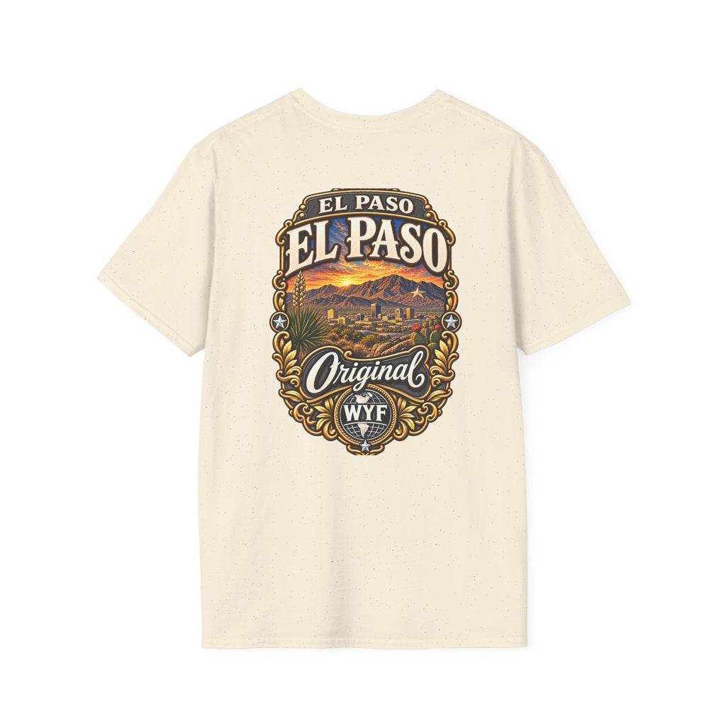 WYF El Paso T-Shirt | El Paso Souvenir & Where You From Streetwear
