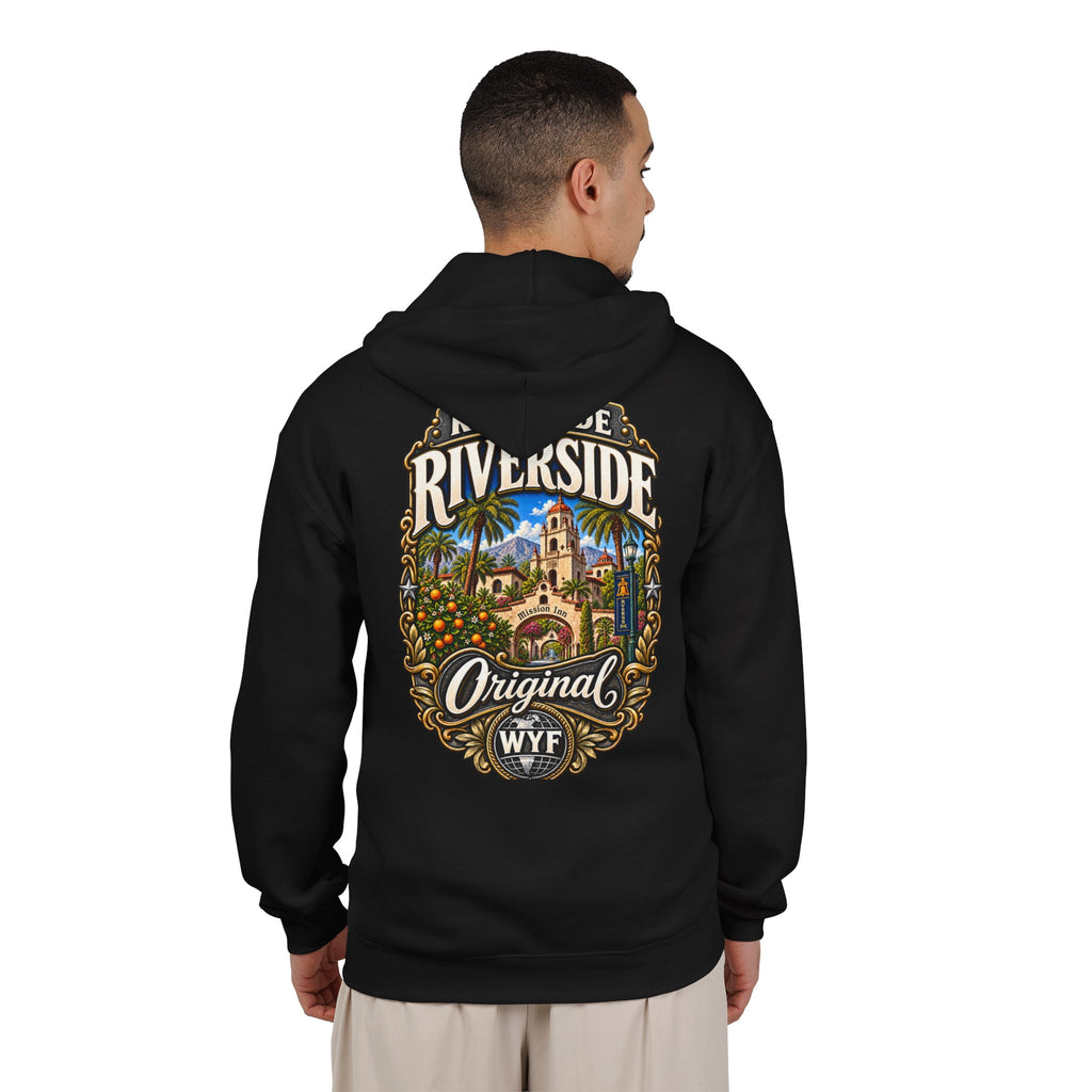 WYF Riverside Full-Zip Hoodie | Riverside Souvenir & Where You From Streetwear