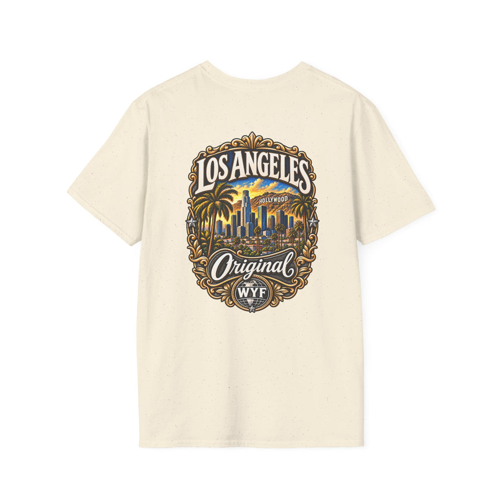 WYF Los Angeles T-Shirt | Los Angeles Souvenir & Where You From Streetwear