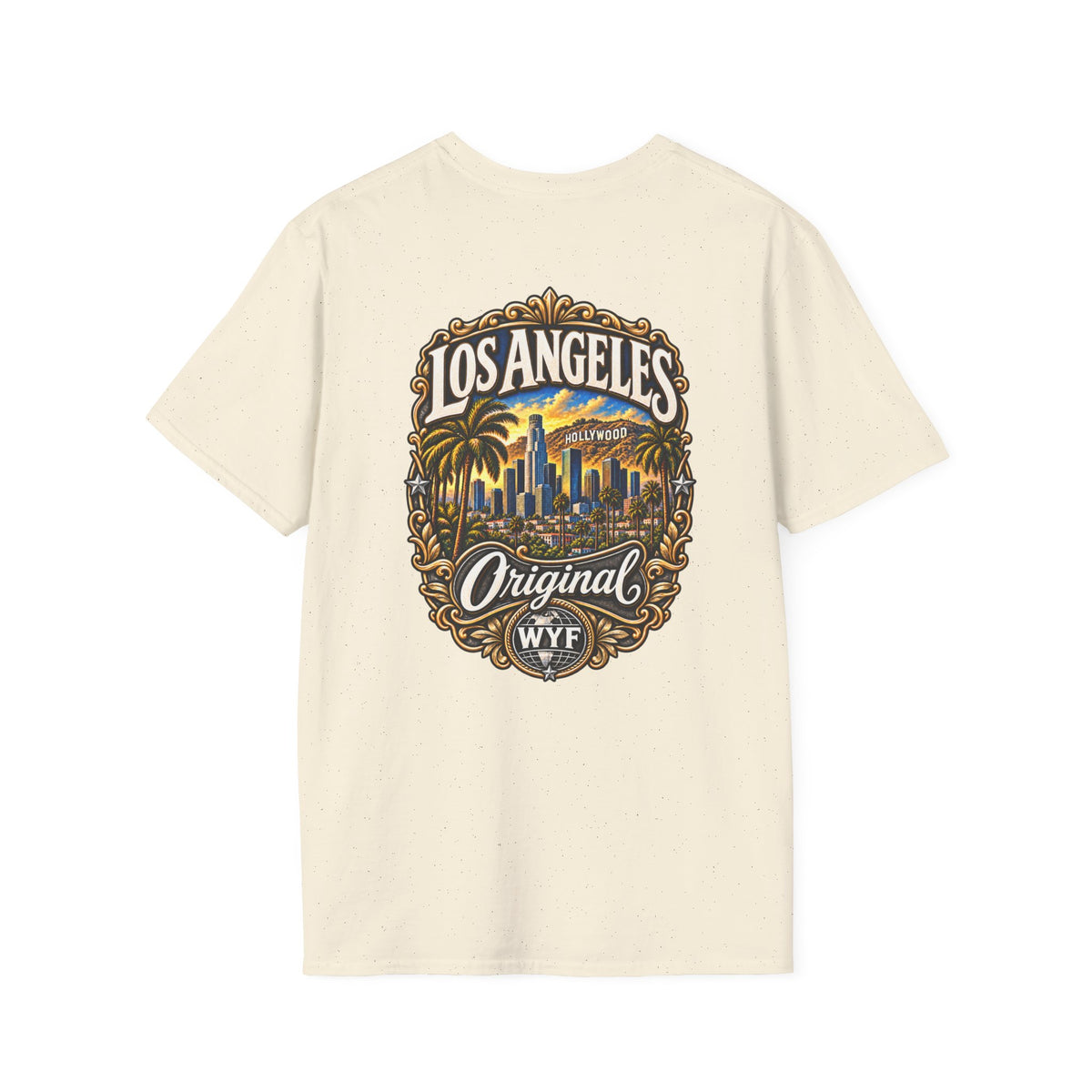 WYF Los Angeles T-Shirt | Los Angeles Souvenir & Where You From Streetwear